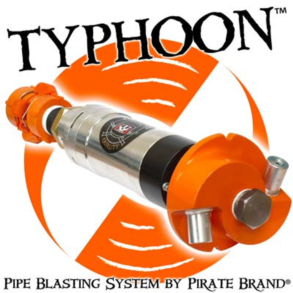 Pirate Brand - Typhoon™, Pipe Blasting System
