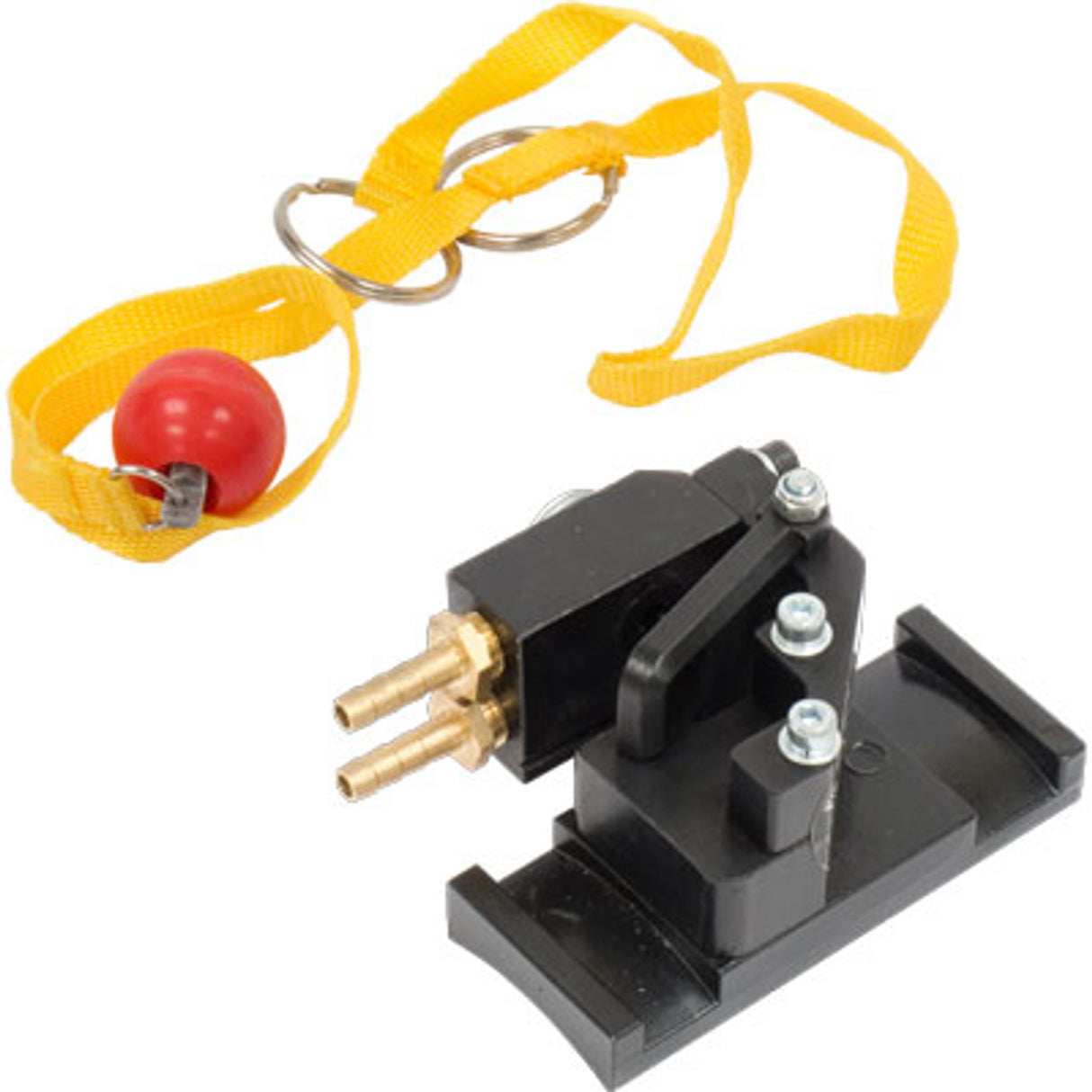 Pirate Brand - Ball & Strap Pneumatic Control Handle w/ Ball & Strap (Bleeder Type Deadman Control Handle)