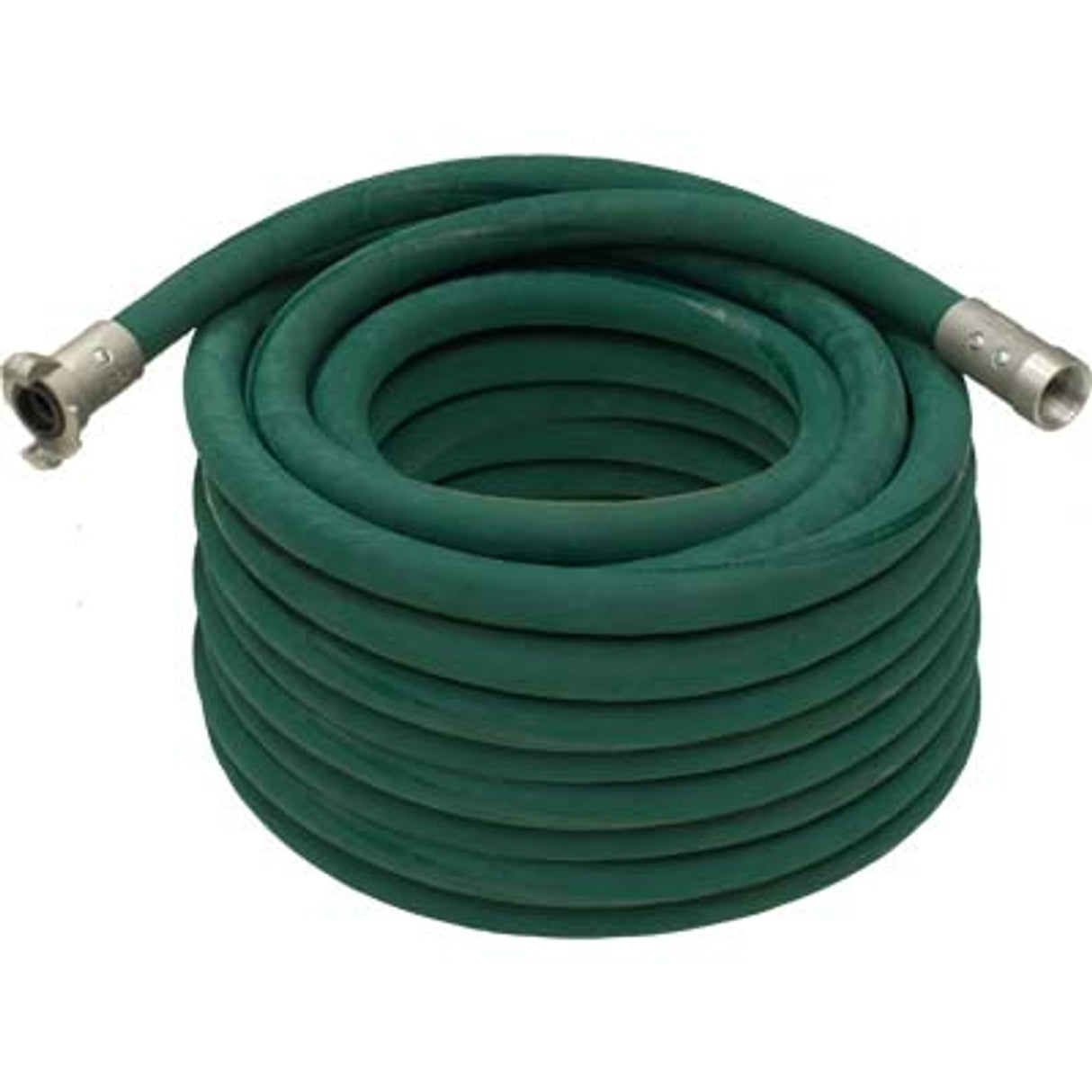 Pirate Brand - 3/4" Blast Hose Assembly, Green w/ Aluminum Couplings