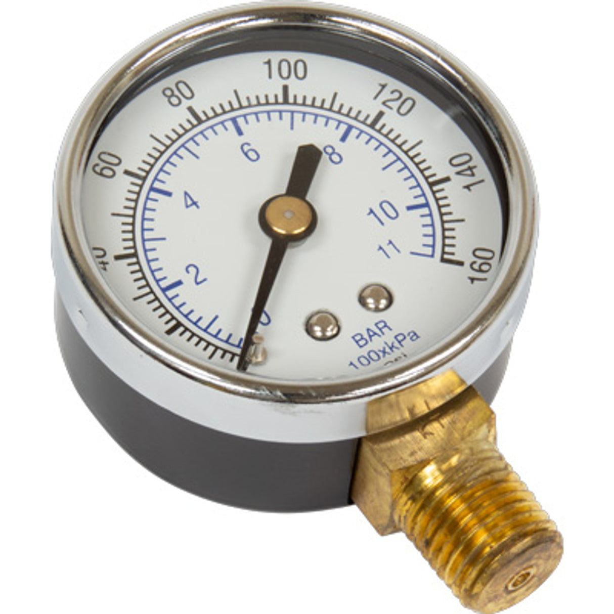 Pirate Brand - CLEMCO/ZERO, Gauge, Pressure 0-160 BTM MNT (Airline Filter)