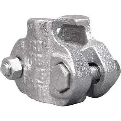 Pirate Brand BC-012 Clamp, 2 Bolt, Fits 1/2" Air Hose