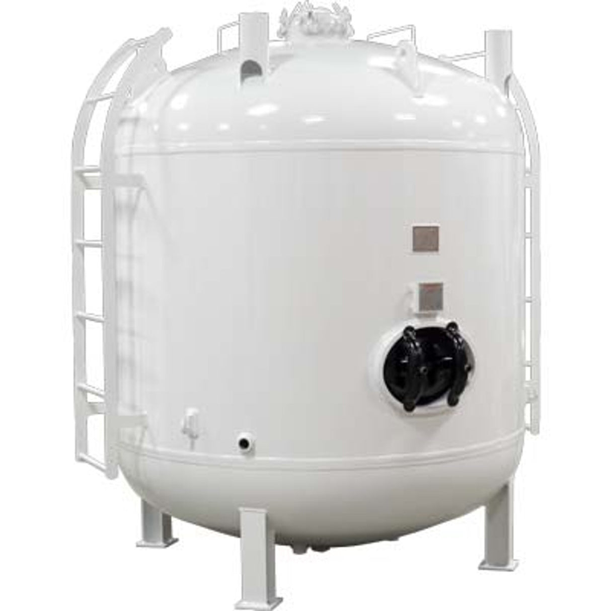 Pirate Brand - Vessel, 160 cu ft (4531 Liters), 150 PSI (10.3 BAR), 4 Outlet