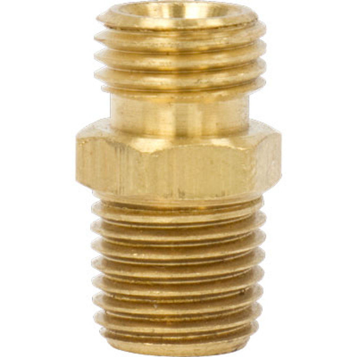 Pirate Brand - KEY HOUSTON Style, Hex Nipple 1/4" NPT x 1/4" w/Ball ST (Small Pot Emergency Air Tank)