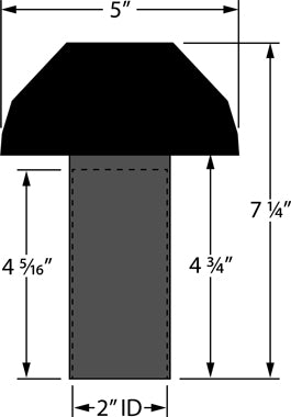 Pirate Brand - Pop-Up Valve, 4" Female