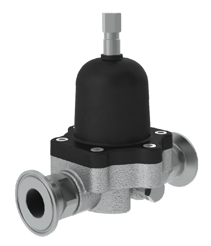 Binks Back Pressure Regulator (Low Shear 1½") Series 107754-X-X Manual Control