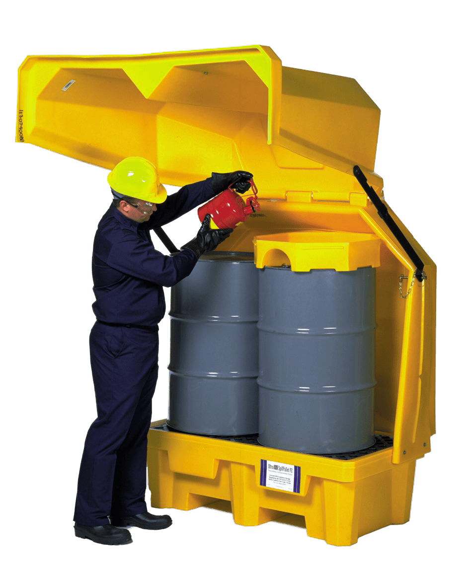 UltraTech Ultra-Hard Top Spill Pallet® - P2 Gull Wing