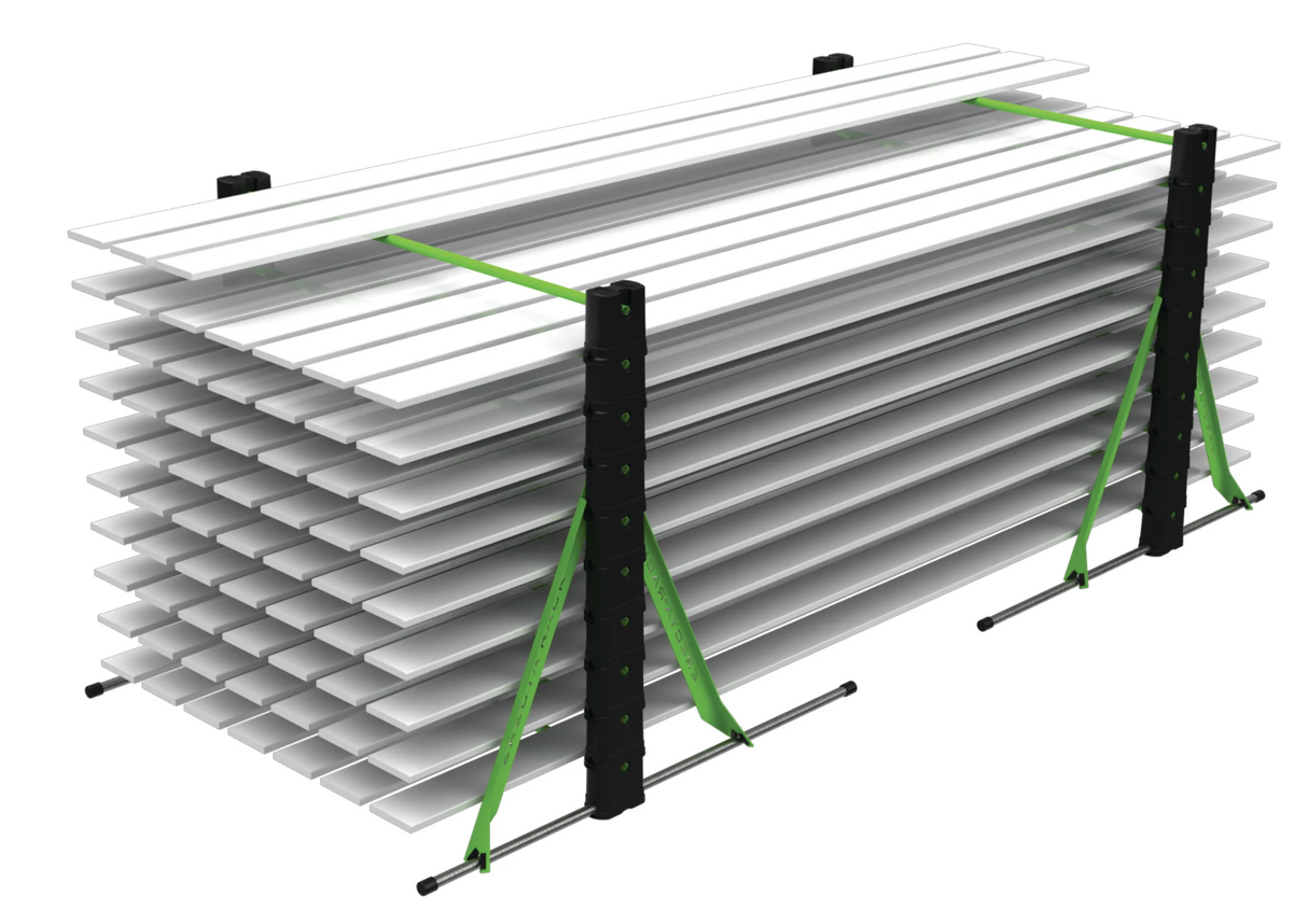 Erecta-Rack 10 Level Portable Racking Kit with Custom Carry Bag