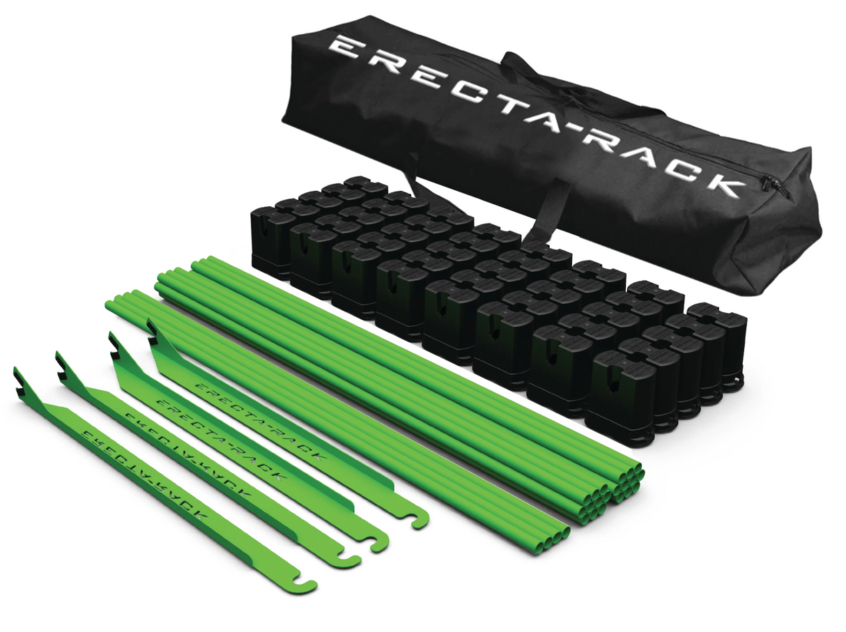 Erecta-Rack 10 Level Portable Racking Kit with Custom Carry Bag