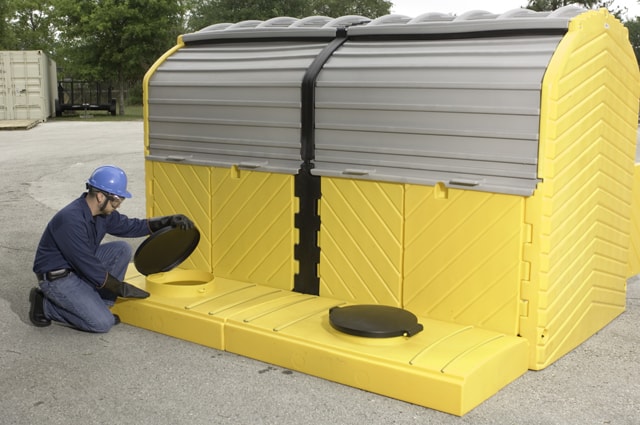 UltraTech Ultra-Modular IBC Spill Pallet® - Outdoor Model
