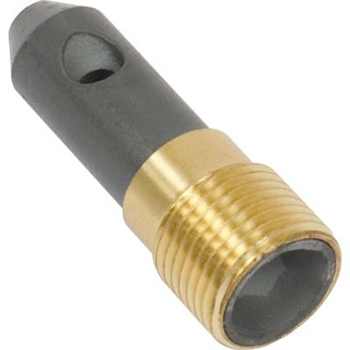 Pirate Brand - Nozzle, TC, 60° Angle, 1/4" Bore, 3/8" Brass Thread, Single Outlet