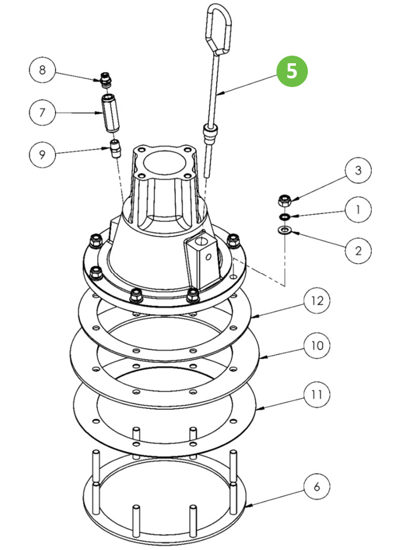Binks 193754 Primer Screw