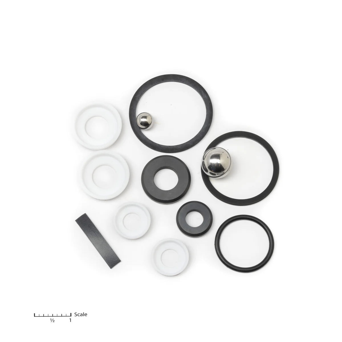 Aftermarket GRACO® 214730 Pump Repair Kit with Teflon Packings, stainless steel (Non-OEM)