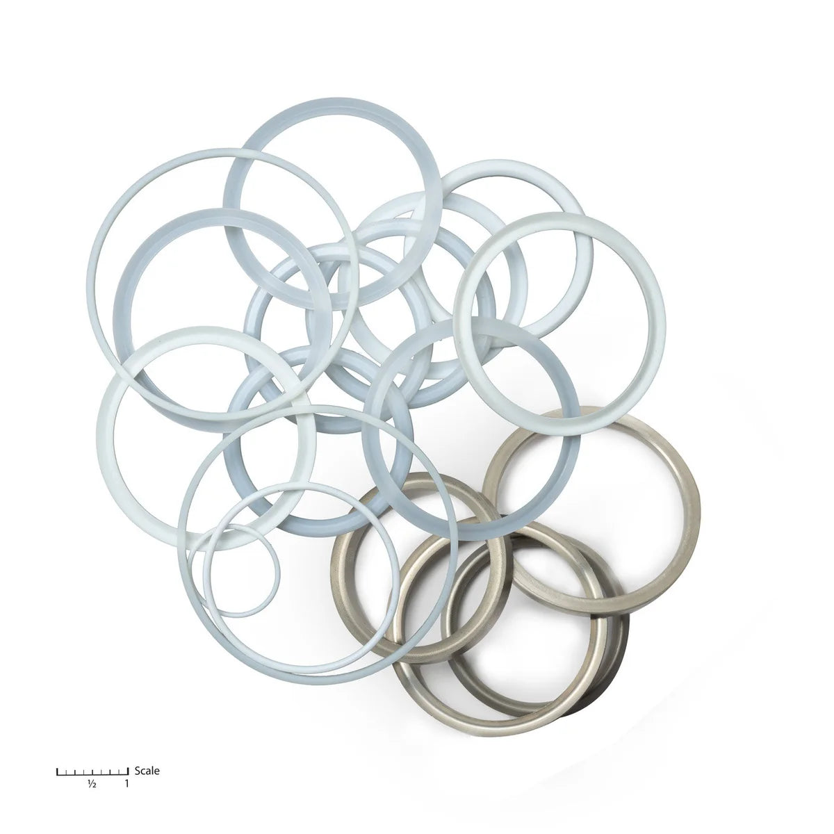 Aftermarket GRACO® 222-875 Pump Repair Kit with Polyethylene & Teflon Packings, stainless steel (Non-OEM)