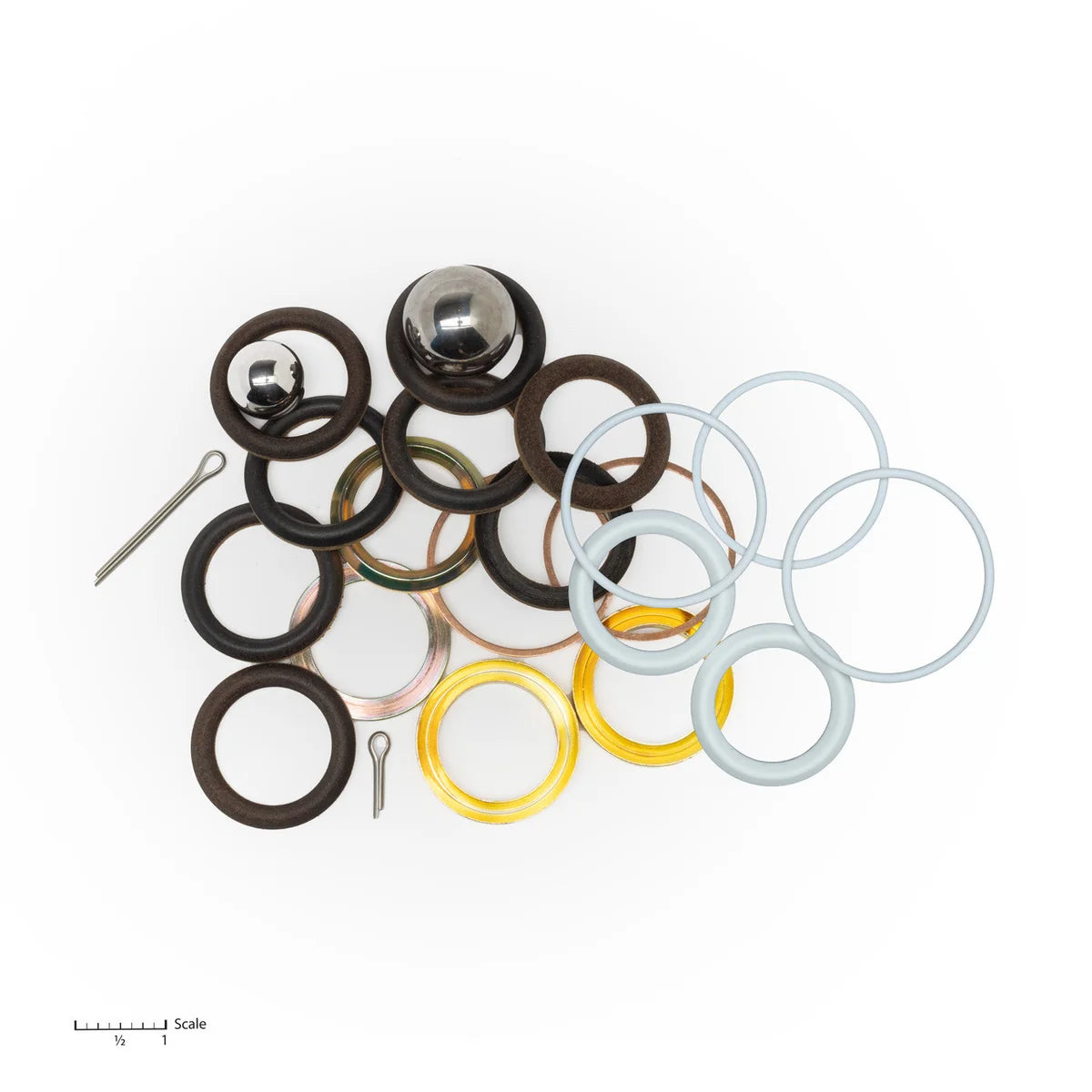 Aftermarket GRACO® 206735 Pump Repair Kit with Leather & Teflon Packings (Non-OEM)