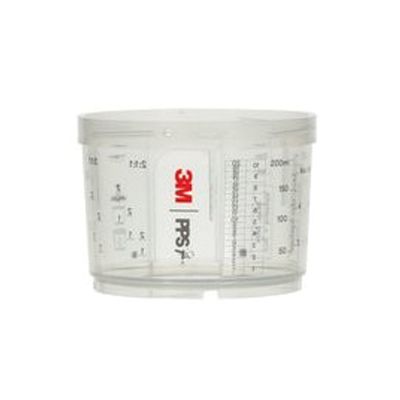 3M PPS™ 26115 Series 2.0 Mini Hard Cup, 200 mL (Case of 8 Cups)