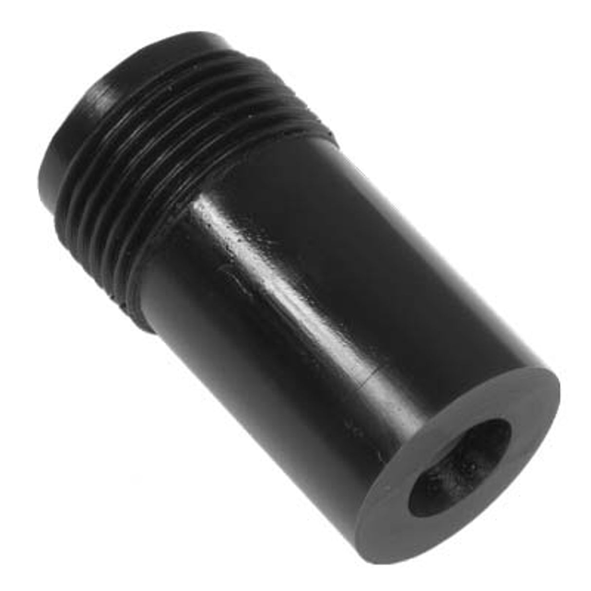 Pirate Brand - P & G Style, Nozzle, Tungsten Carbide, Straight Bore, 1-14NF Thread, 1-5/8" Length, Poly Jacket (Suction Gun)