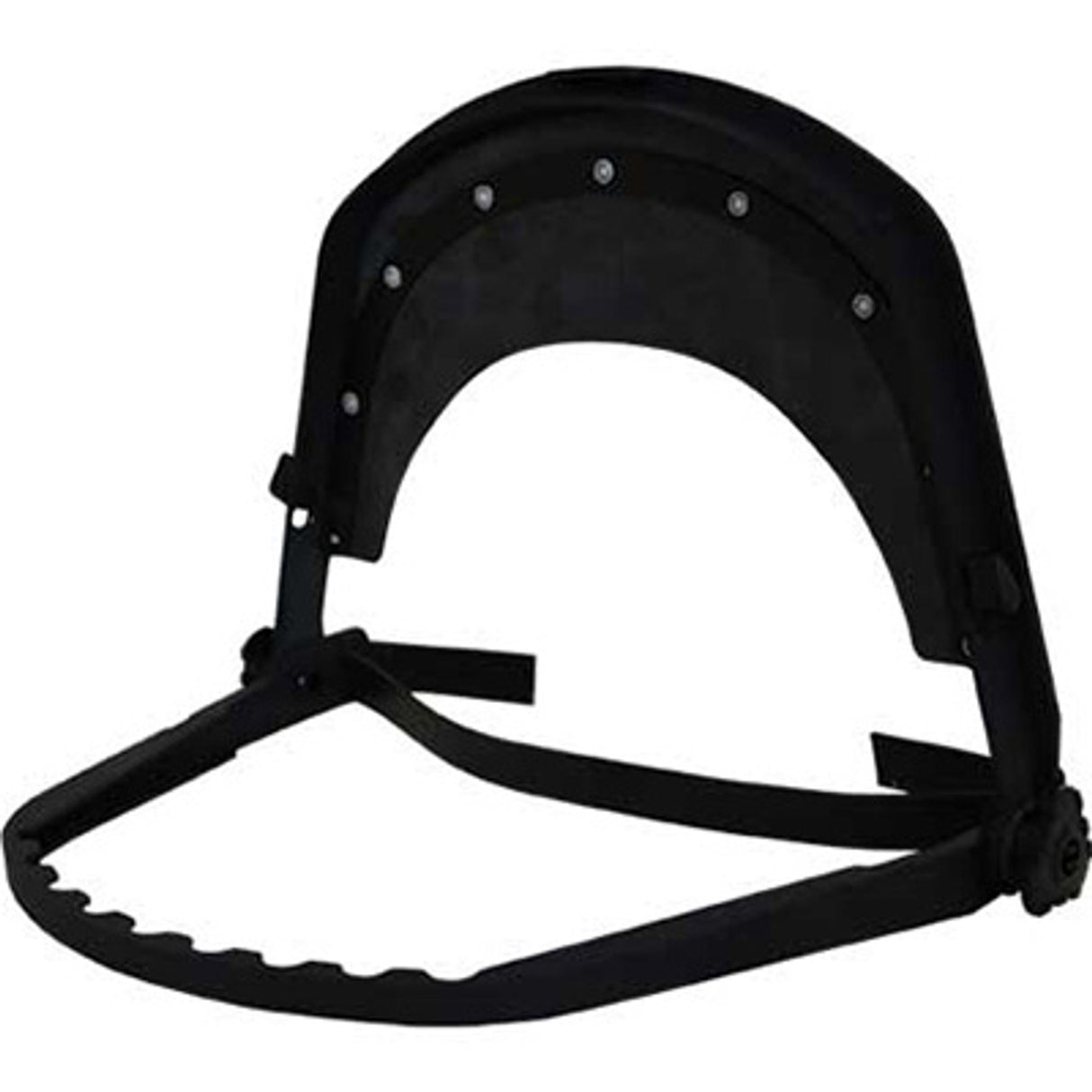 Pirate Brand - BULLARD®, Dielectric Front-Mounting Nylon Bracket w/ Neoprene Gasket for Standard & Classic Hard Hats, Cap Style Models S51, S61, S62, C30, ADVENT®, and Bump Cap, for Mounting Faceshield to Hard Hat