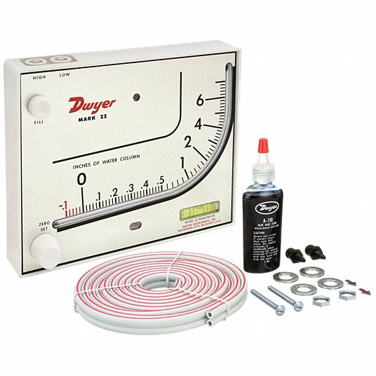 Paint Spray Booth Manometer