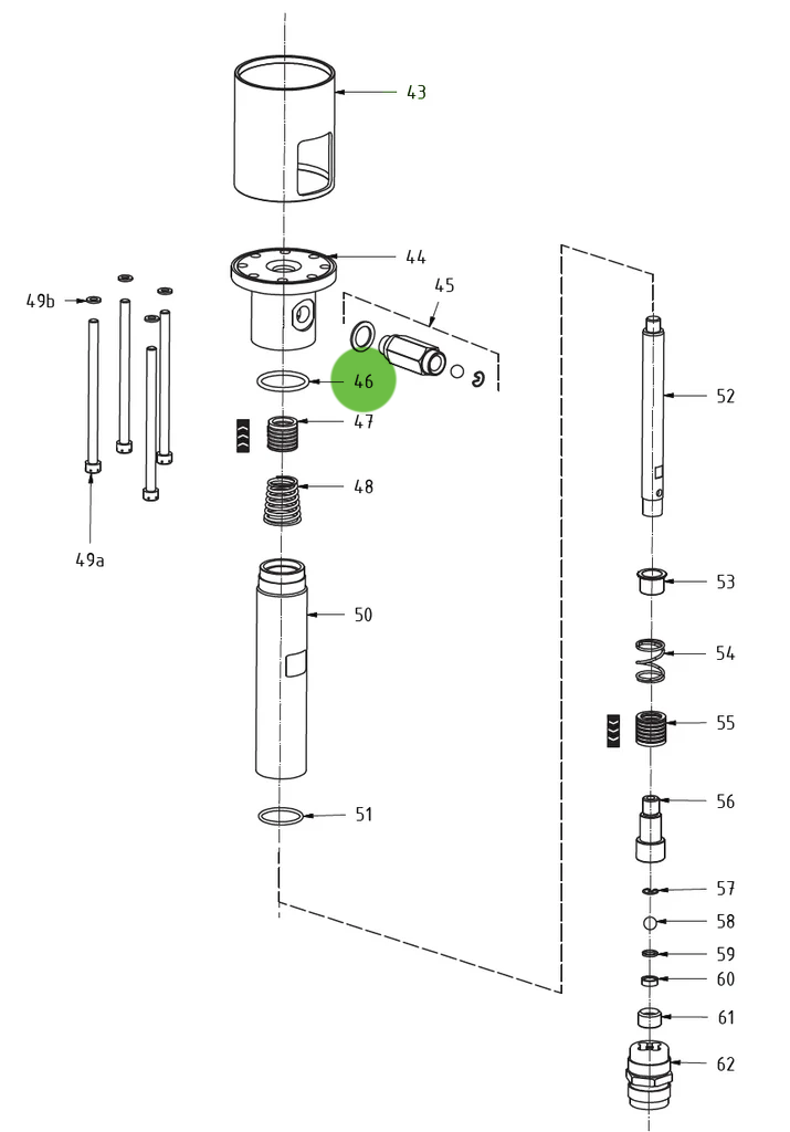 O-Ring #46; Medusa™ Pump