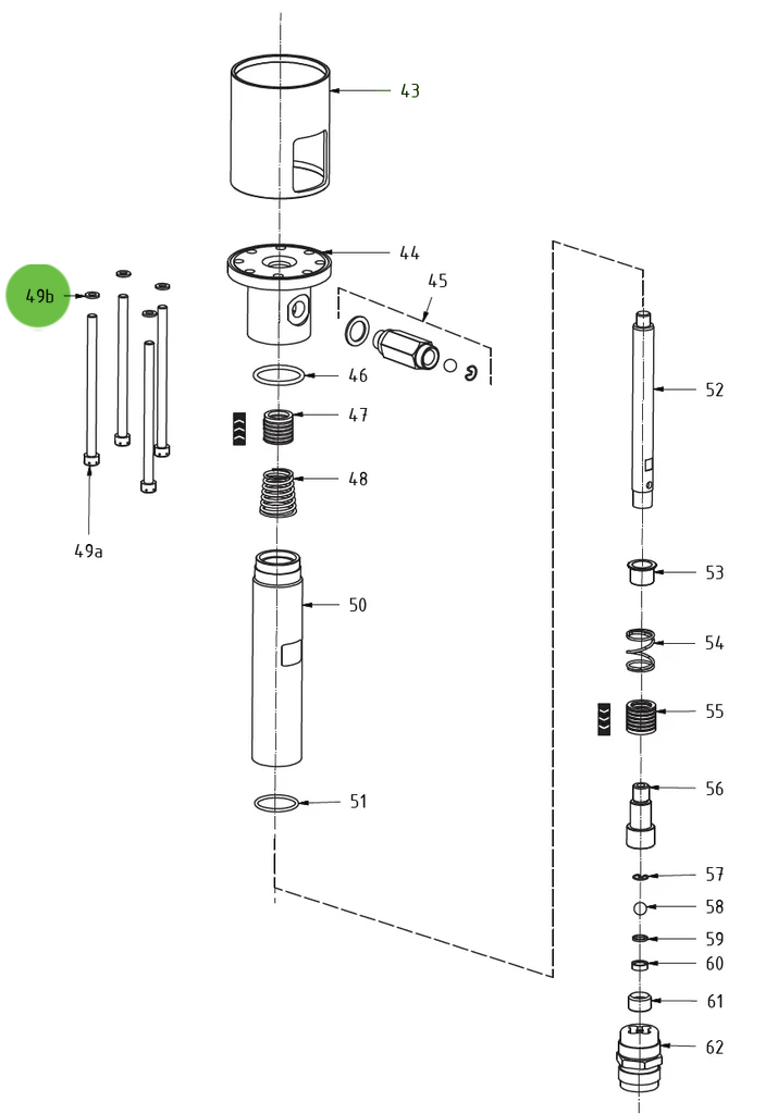 Washer #49b; Medusa™ Pump