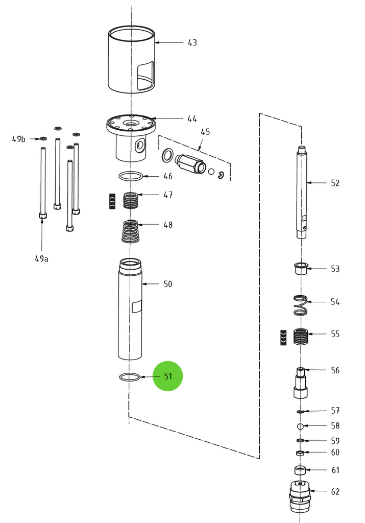 Seal O-Ring #51; Medusa™ Pump