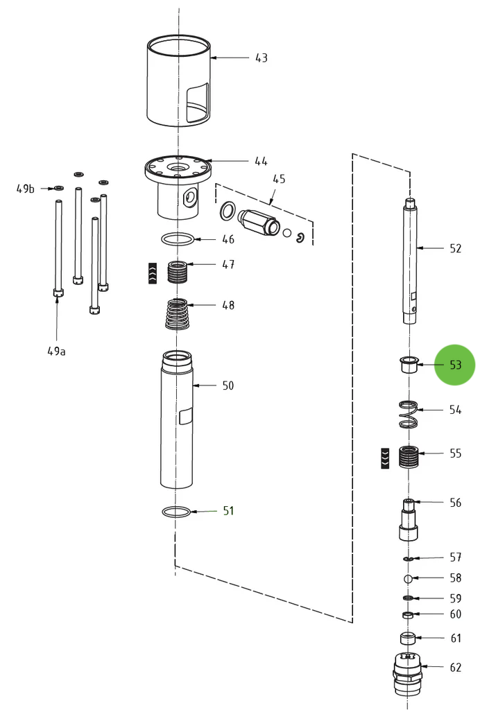 Cup Spring #53; Medusa™ Pump