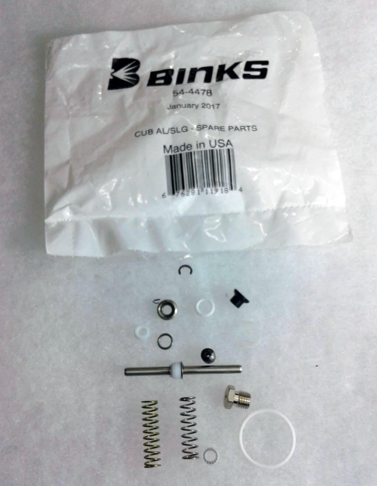 Binks 54-4478 CUB SL/SLG Spare Parts Kit