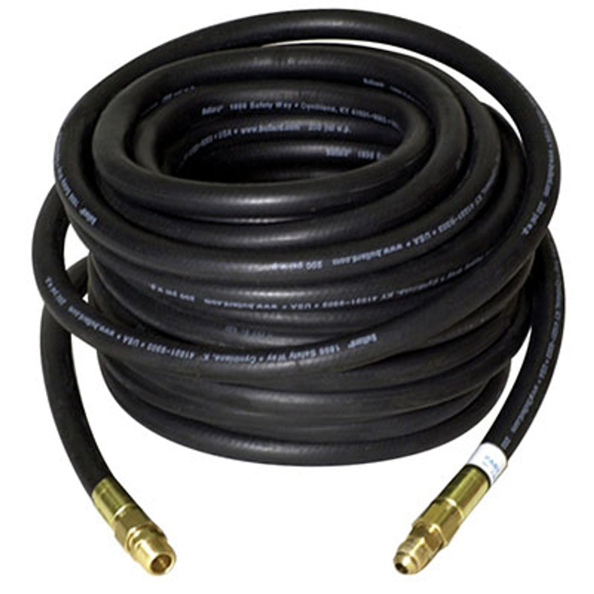 Pirate Brand - BULLARD®, Air Supply Hose, Starter & Extension, V10, 3/8" ID, 1/4" Industrial Interchangeable, Black