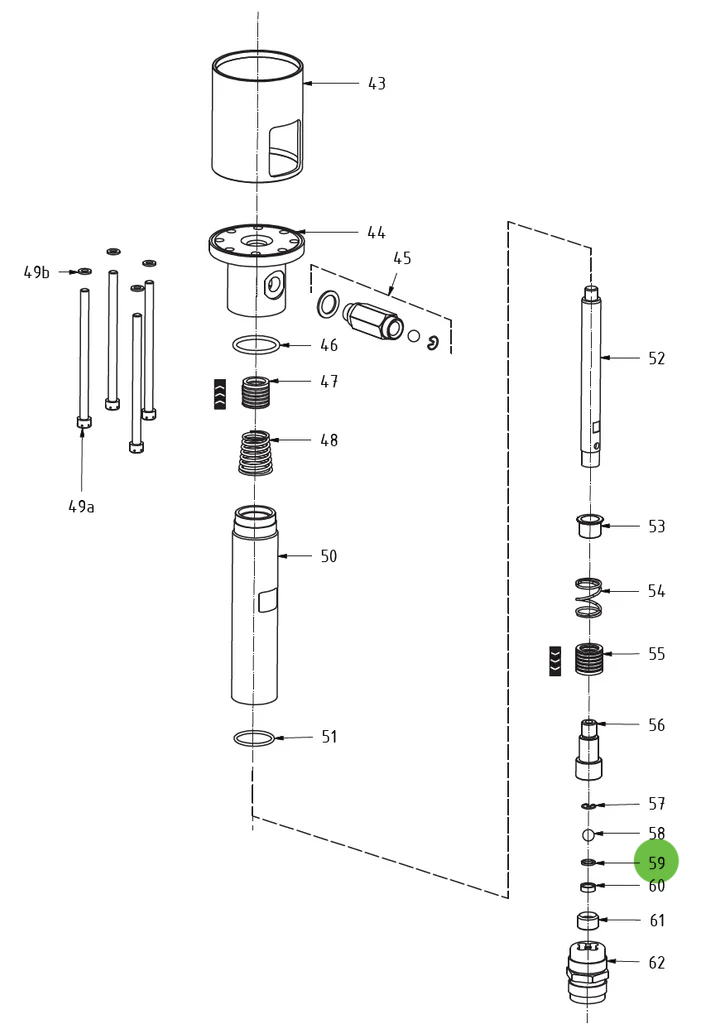 Copper Gasket #59; Medusa™ Pump