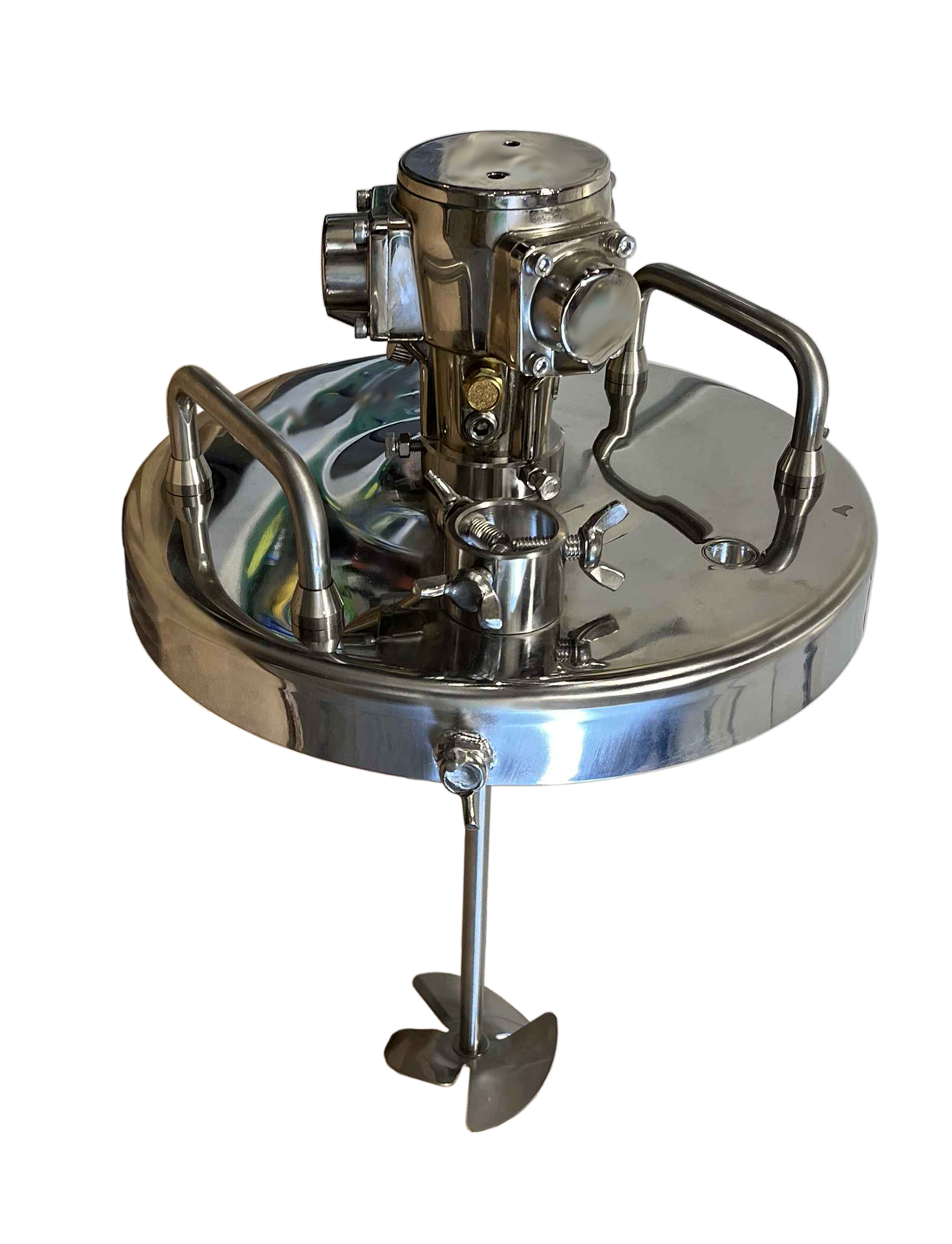 Total Finishing 5 Gallon Agitator With Stainless Steel Lid