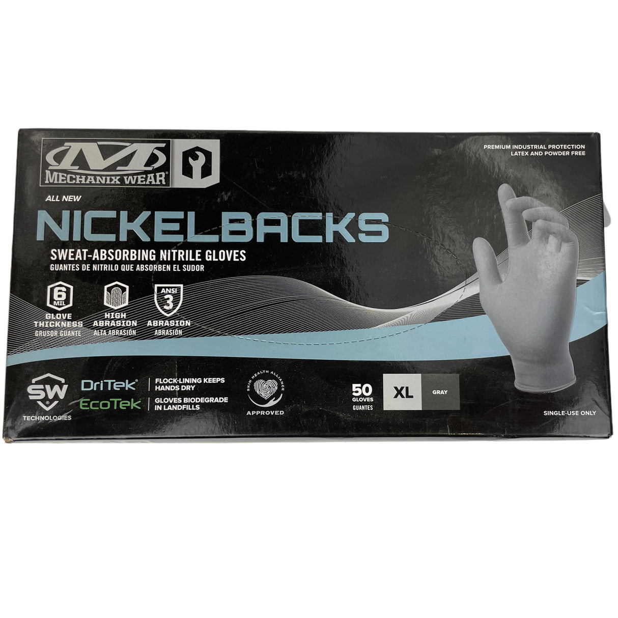 Mechanix Wear Nickelbacks Nitrile Gloves