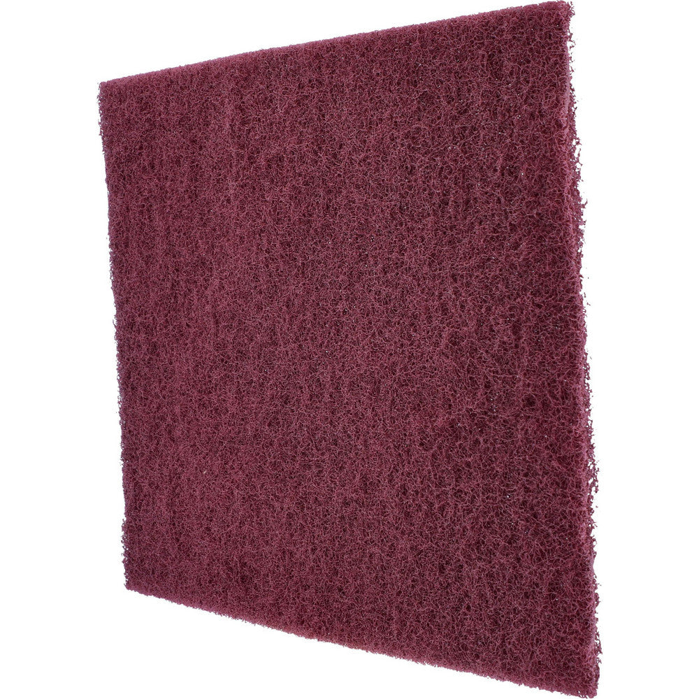 Norton Maroon Super Fine Grade Non-Woven Hand Sanding Pads, 6" x 9"