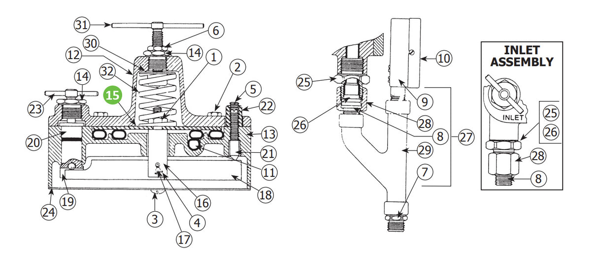 Binks 84-204 Plate for Regulator