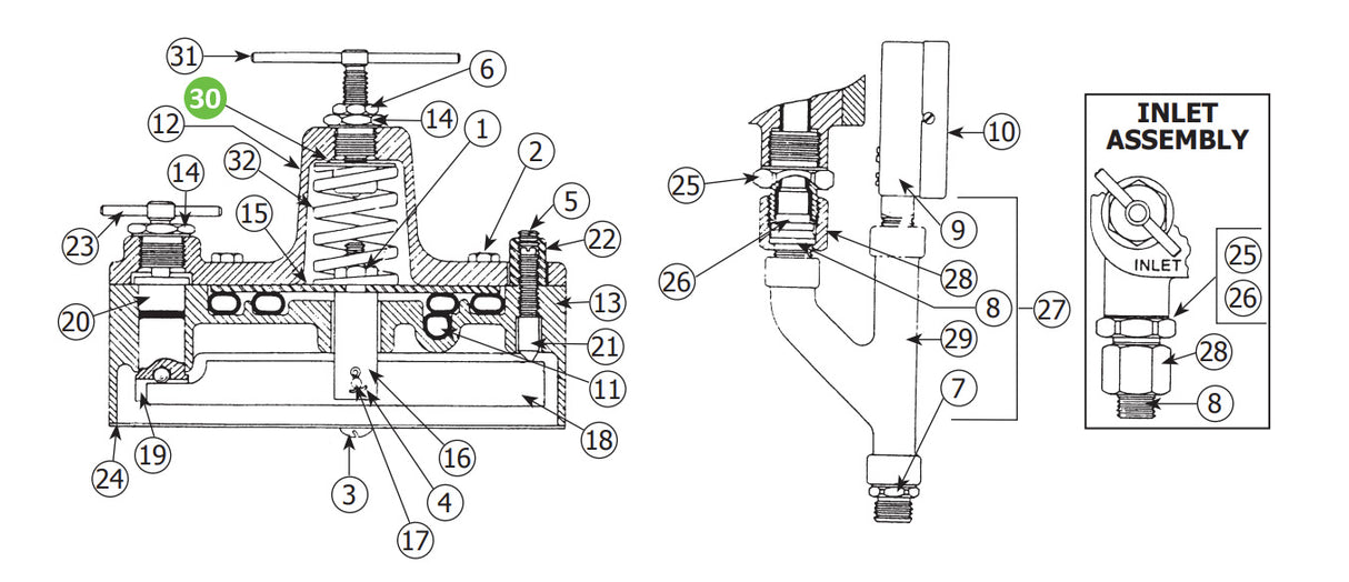 Binks 84-384 Button