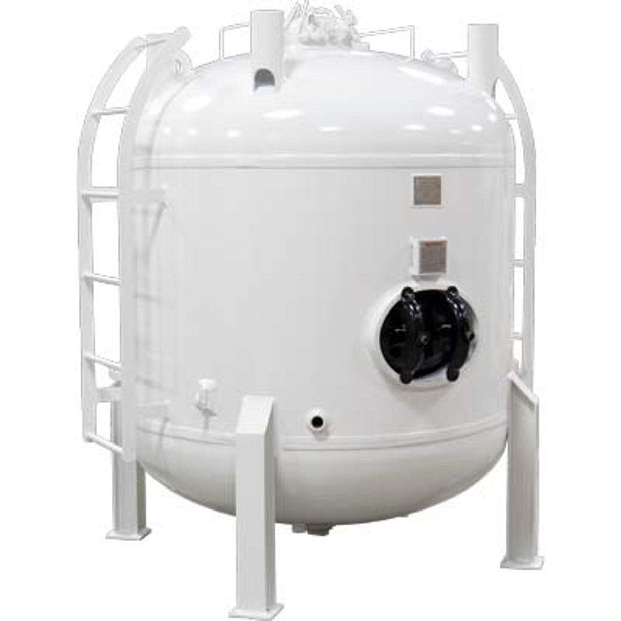 Pirate Brand - Vessel, 100 cu ft (2831 Liters), 150 PSI (10.3 BAR), 4 Outlet