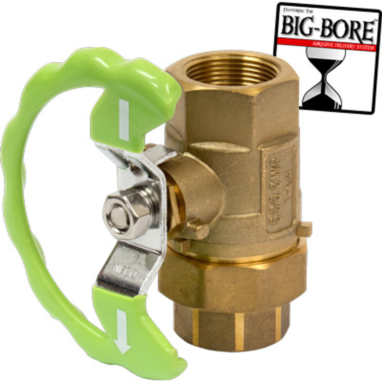Pirate Brand - Ball Valve, Union End, 1-1/4" BIG-BORE™, w/ Half Handle