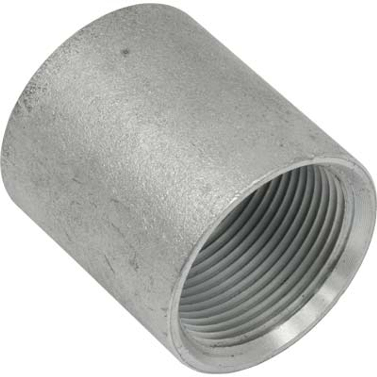 Pirate Brand - Coupler, Galvanized, 1-1/4" F