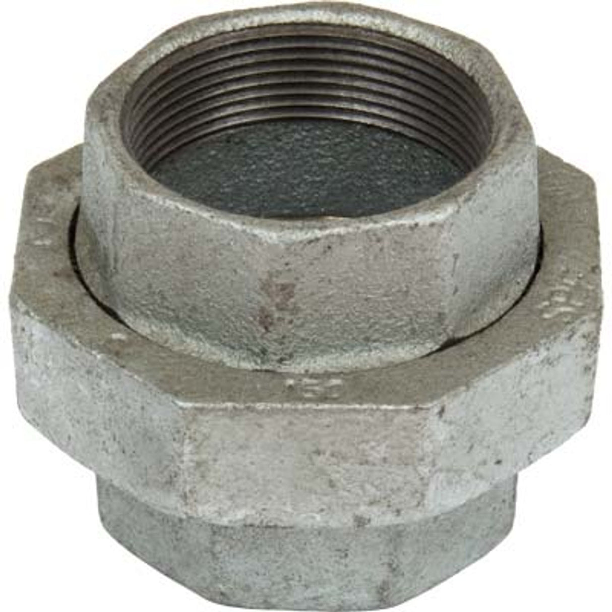 Pirate Brand - Schmidt Mfg Style, Union, Galvanized, 2"