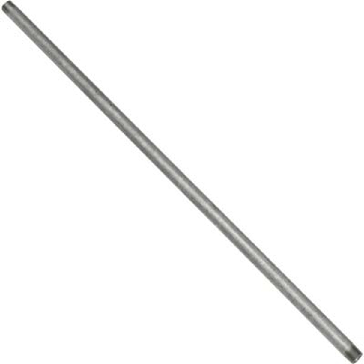 Pirate Brand - Nipple, TBE, Galvanized, 3/8" x 24"