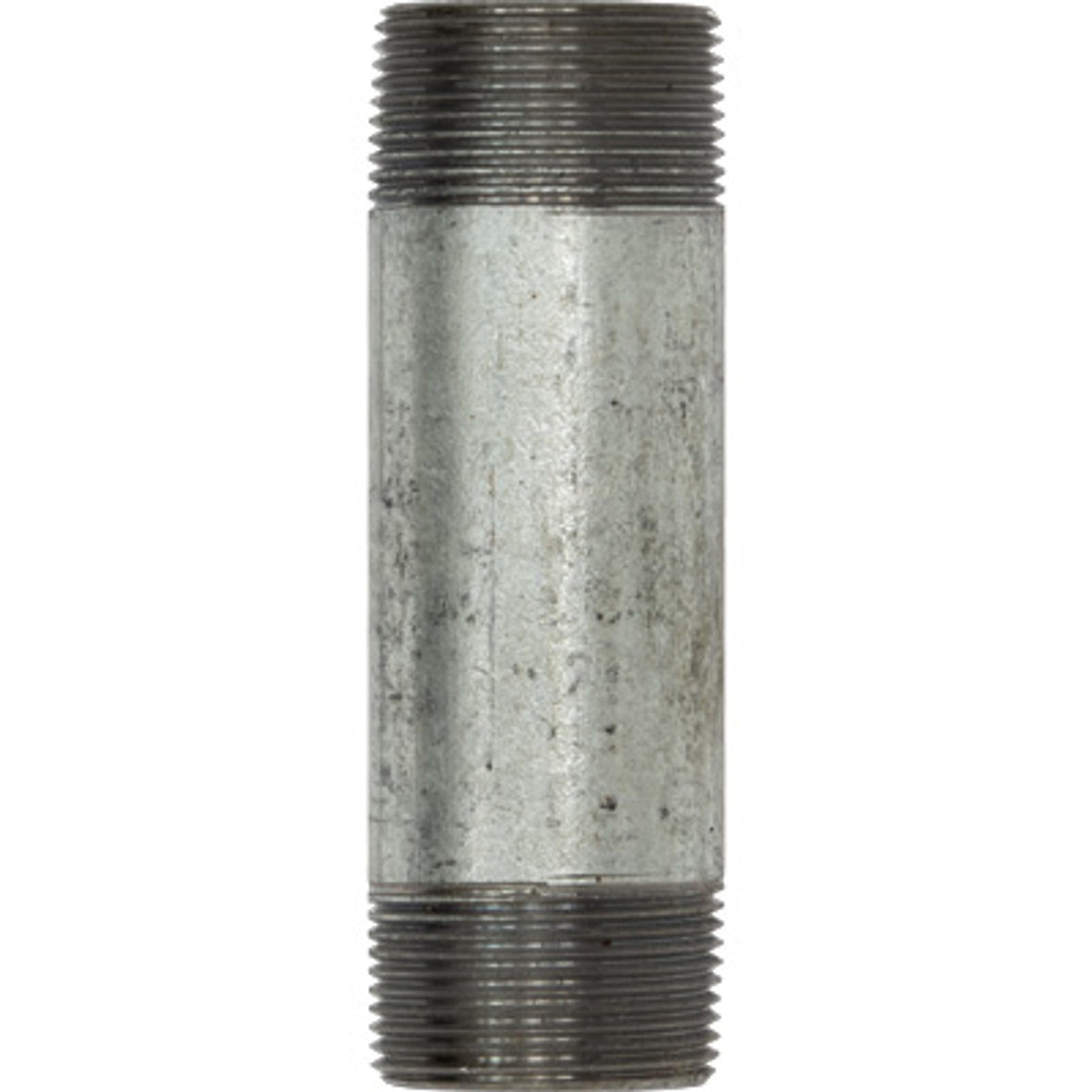 Pirate Brand - Schmidt Mfg Style, Nipple, TBE, Galvanized, 1-1/4" x 5"