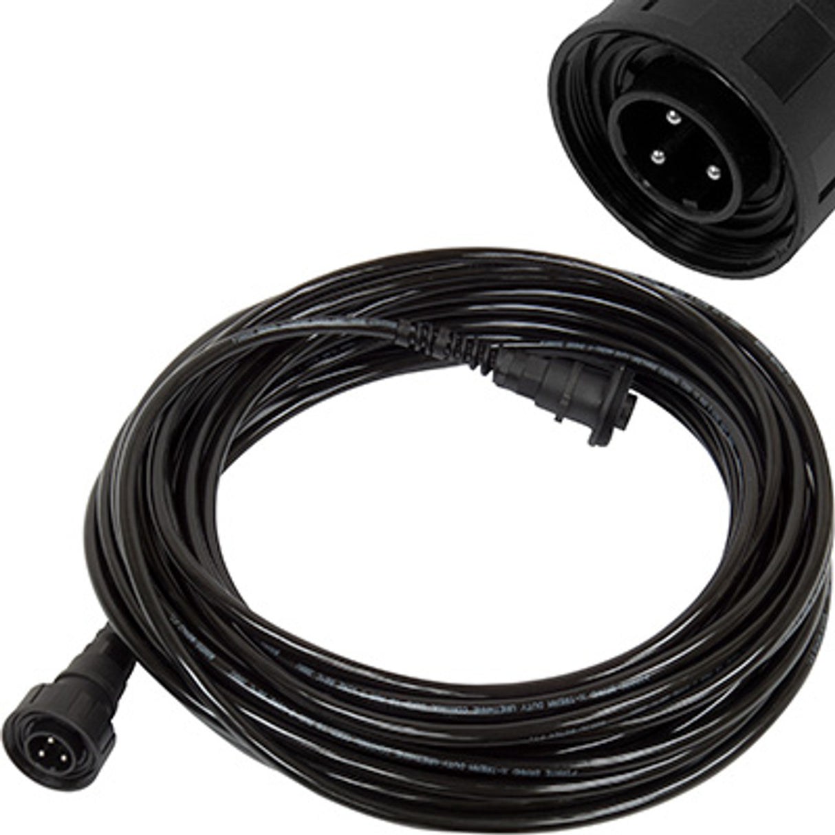 Pirate Brand - Electrical Extension Control Cord w/ SEALED WATERPROOF CONNECTORS, 55'