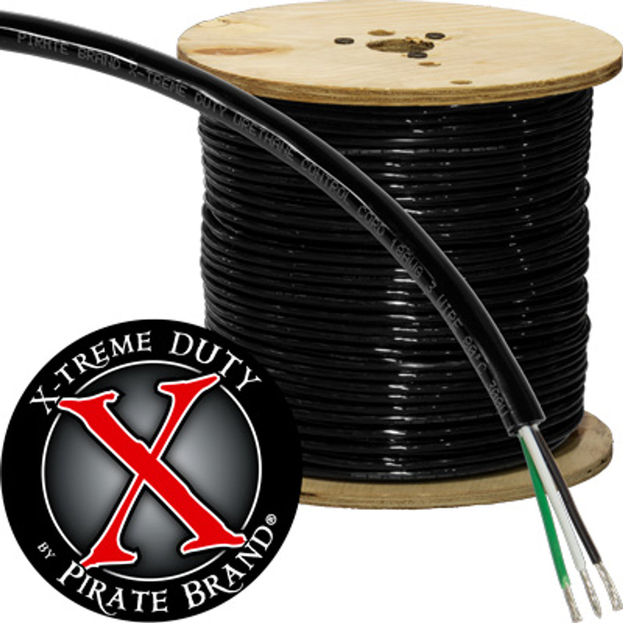 Pirate Brand - Control Cord, X-TREME DUTY™, Urethane Jacket, 18AWG, 3 Wire, Price Per 10' Increment