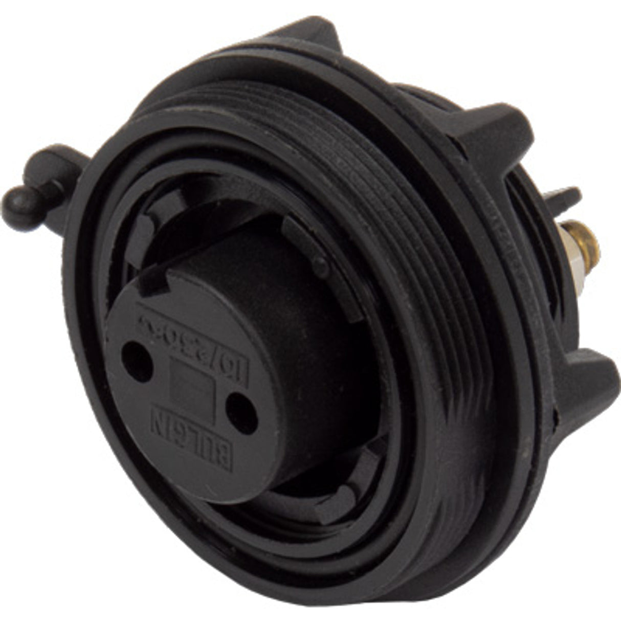 Pirate Brand - Schmidt Mfg Style, Electric Connector, Sealed Waterproof, Panel Mount, Female, 2 Prong