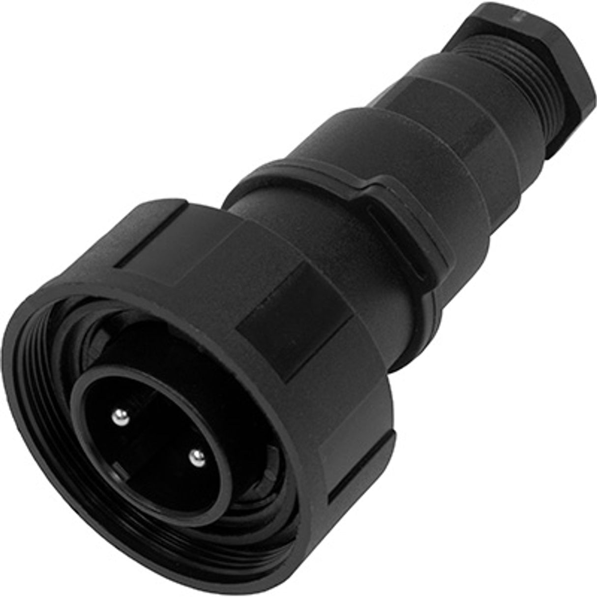 Pirate Brand - Schmidt Mfg Style, Electric Connector, Sealed Waterproof, Male, 2 Prong