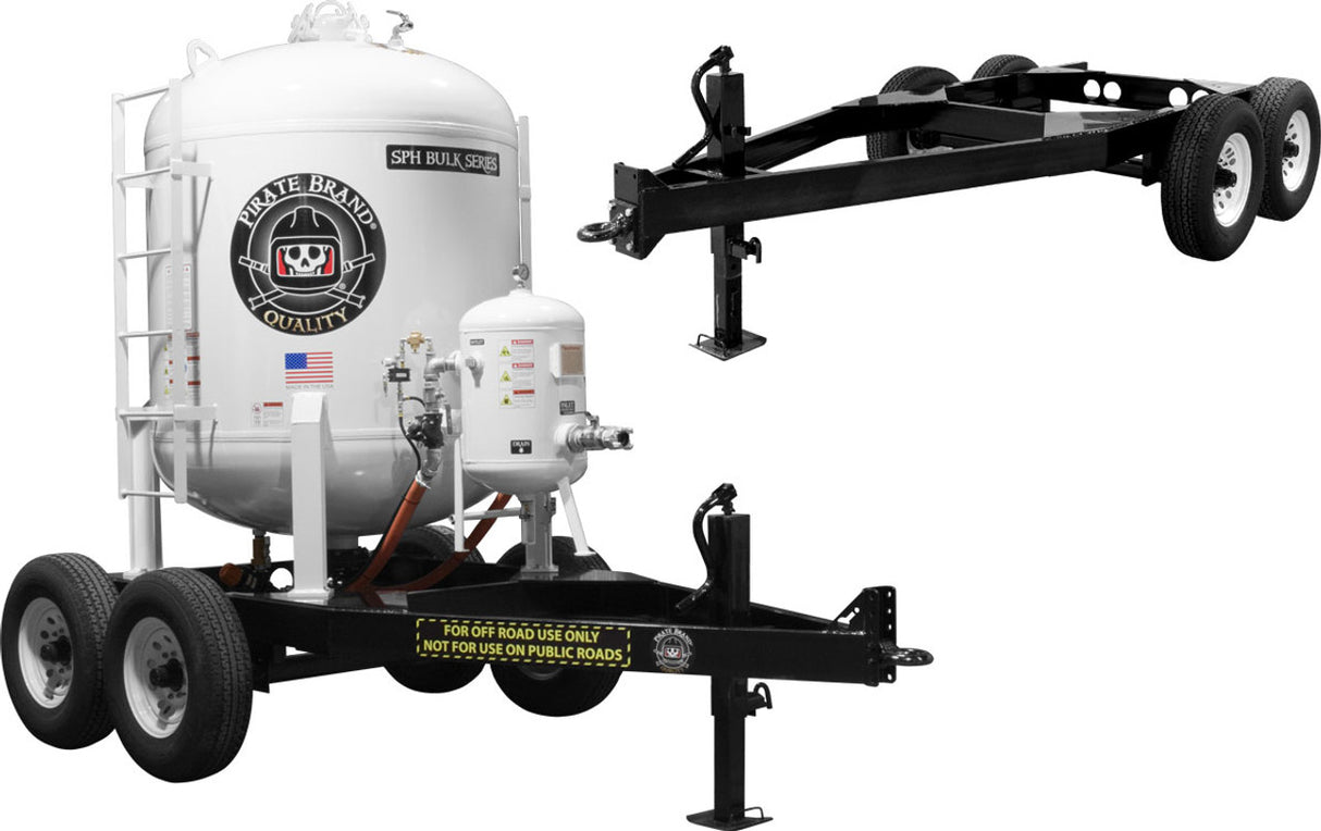 Pirate Brand - Trailer, Torsion, Yard 14K# GVWR