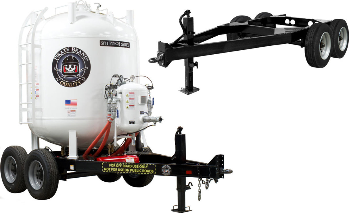 Pirate Brand - Trailer, Torsion, Yard 16K# GVWR