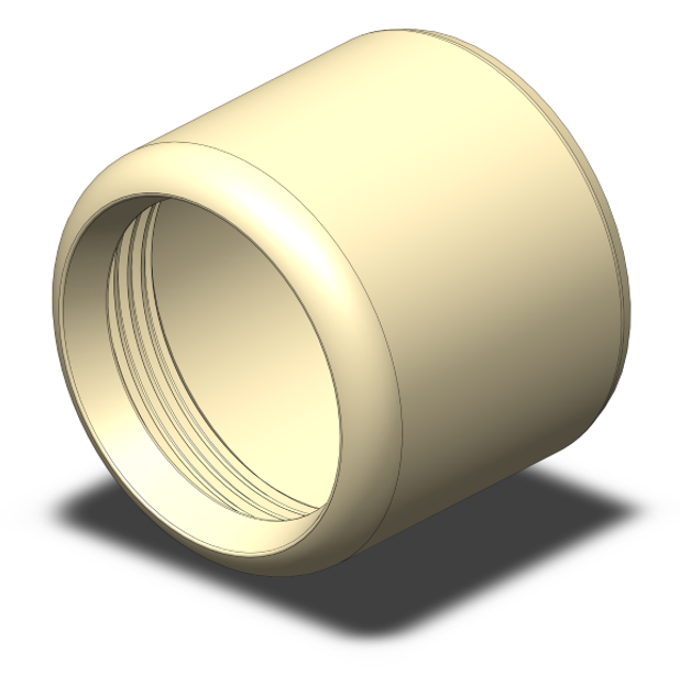 Zeus 994.331 Suction Device Plastic Filter Tightening Ring Nut J Series