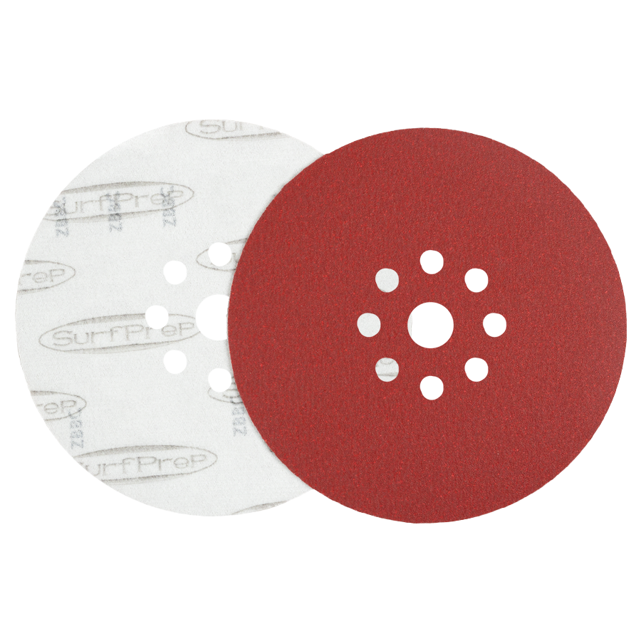 SurfPrep 9″ Drywall Red Riptide Sanding Sponge Discs