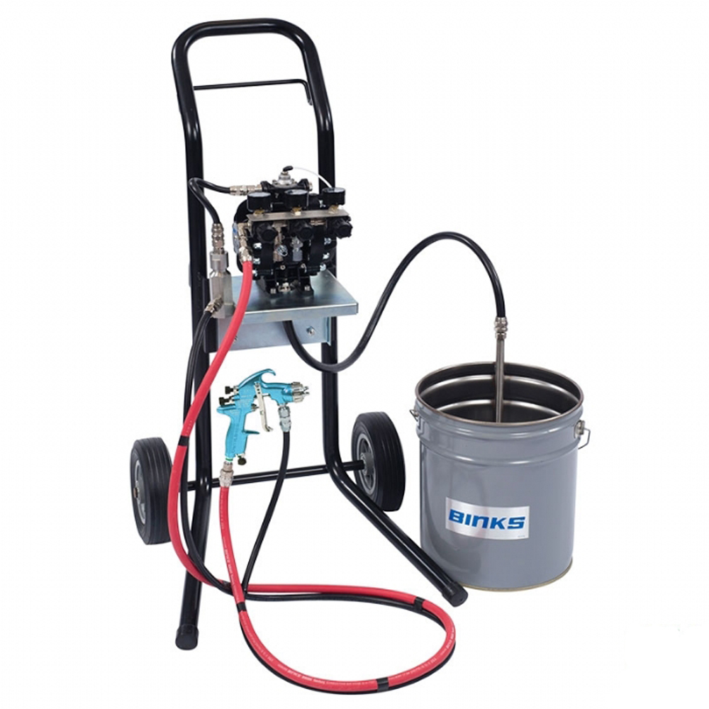 Binks DX70 Assembled Spray Outfits Including Spray Gun