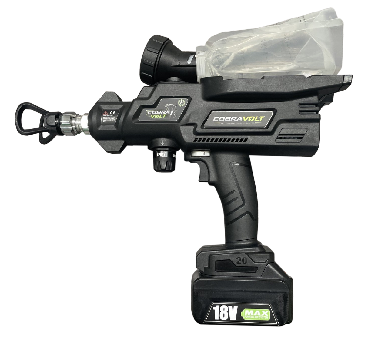 Total Finishing COBRA-VOLT™ — Battery Powered Airless Sprayer